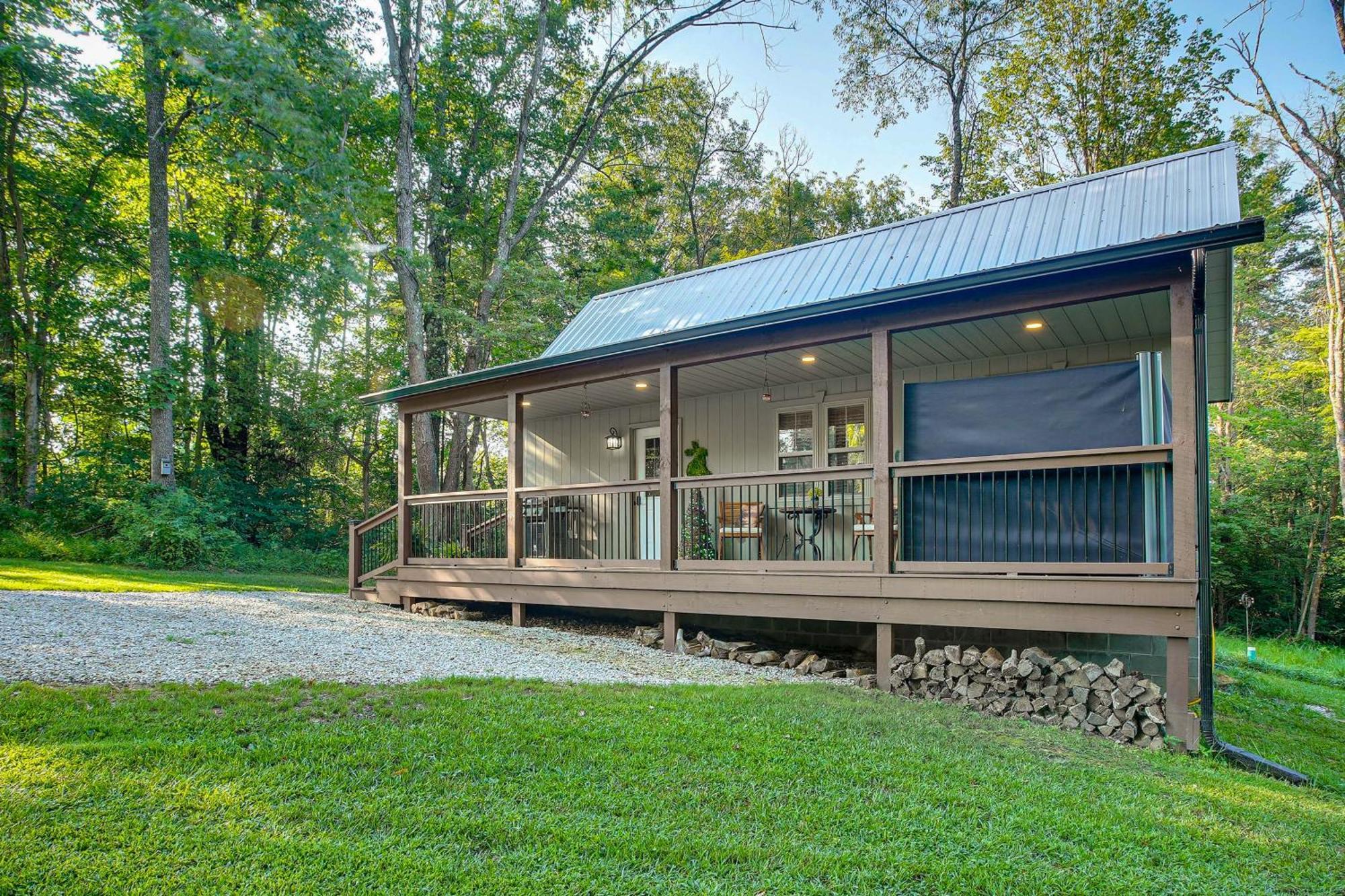 Idyllic Cabin In The Heart Of Hocking Hills Rockbridge Dış mekan fotoğraf