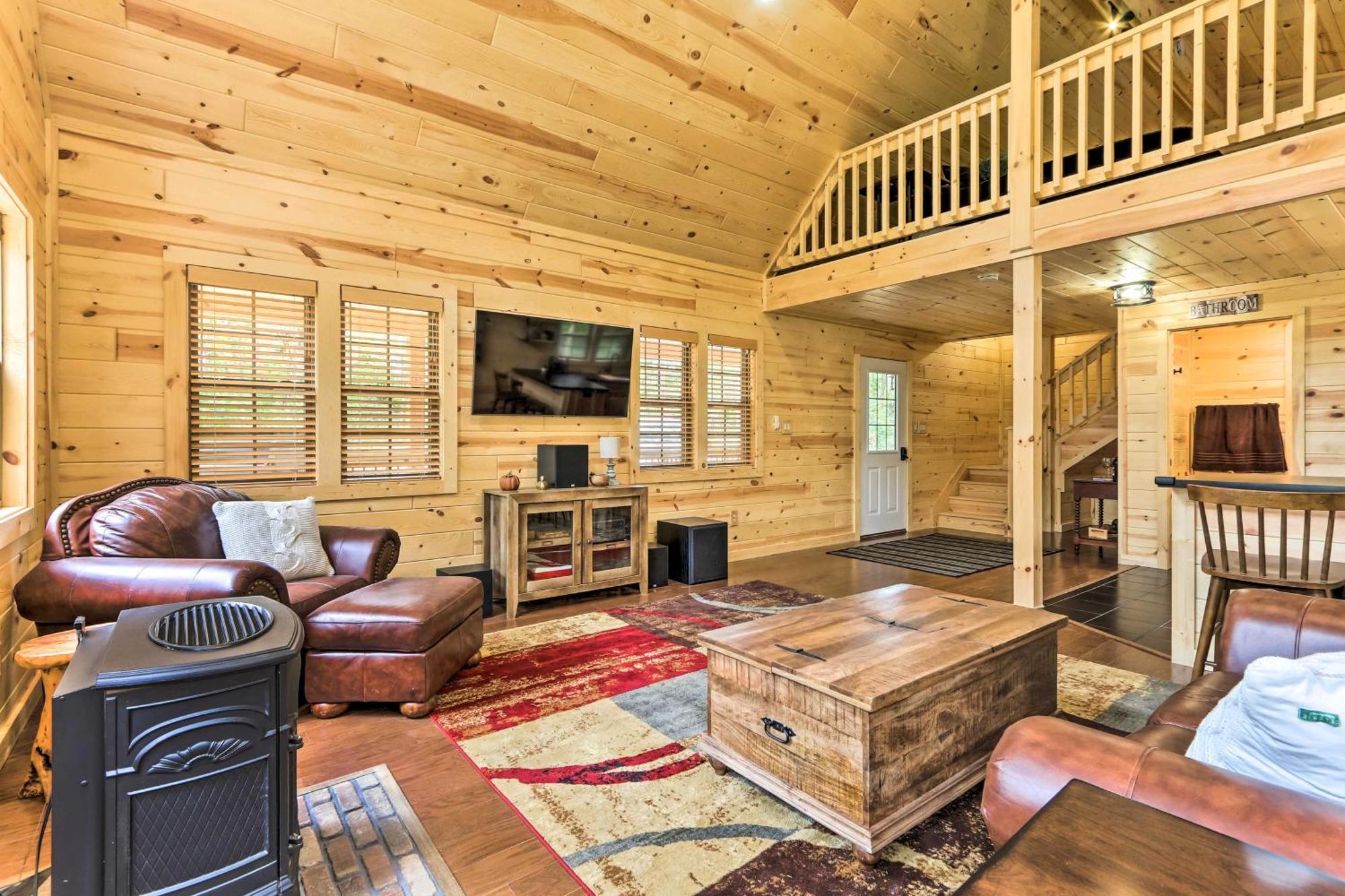 Idyllic Cabin In The Heart Of Hocking Hills Rockbridge Dış mekan fotoğraf