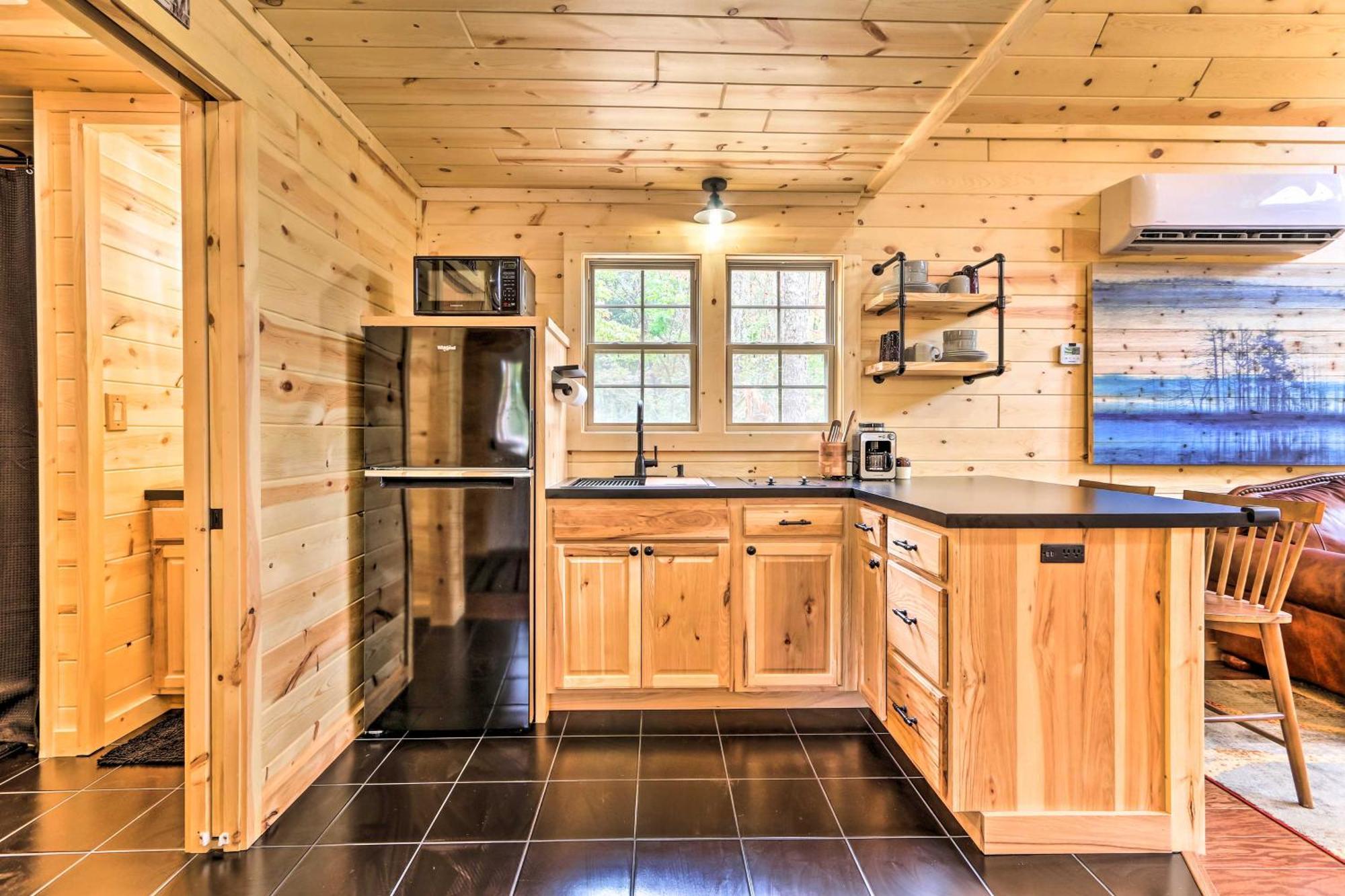 Idyllic Cabin In The Heart Of Hocking Hills Rockbridge Dış mekan fotoğraf