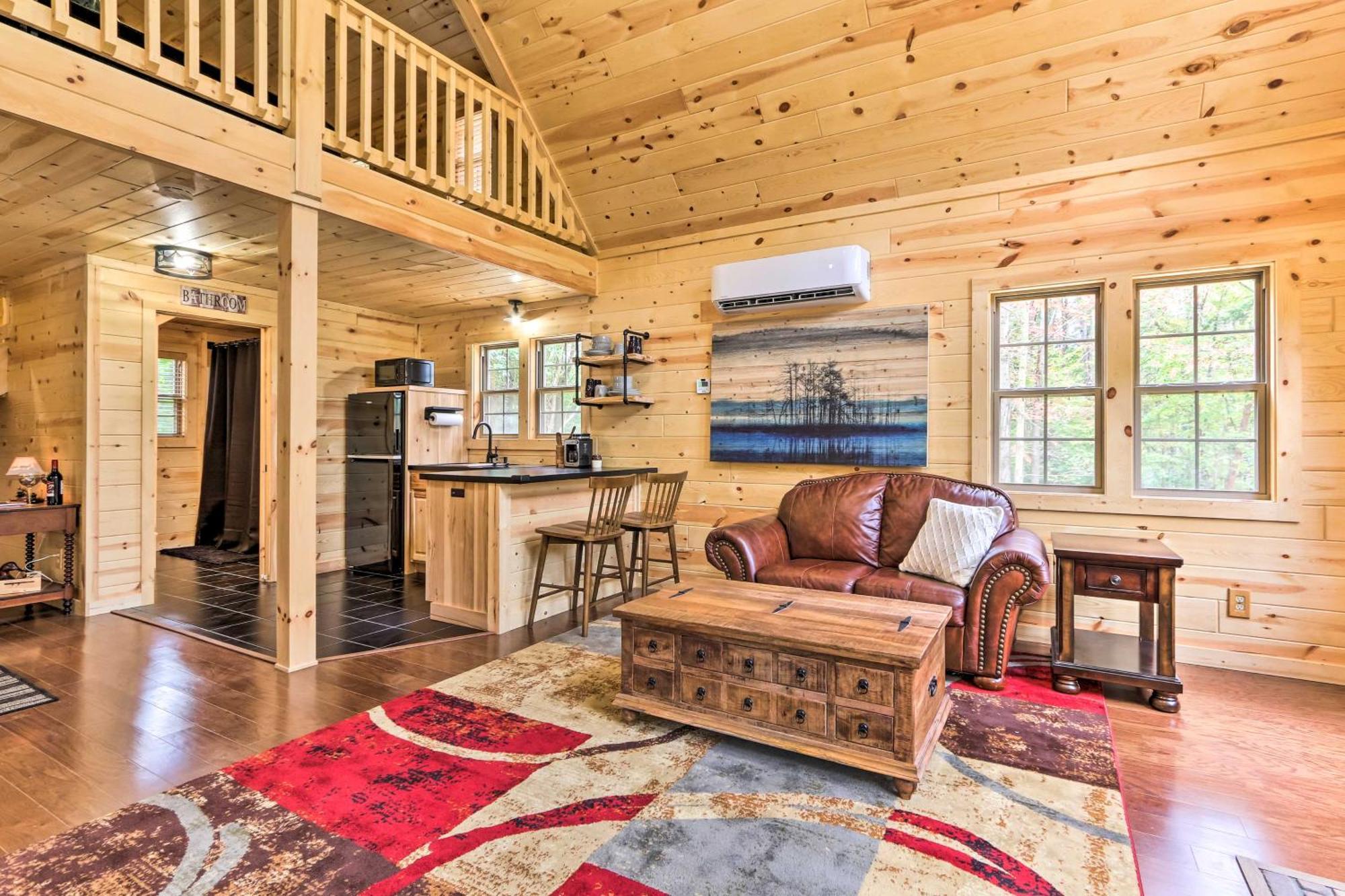 Idyllic Cabin In The Heart Of Hocking Hills Rockbridge Dış mekan fotoğraf